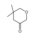 5,5-dimethyloxan-3-one结构式