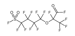perfluoro-4-(fluorosulfonyl)butoxypropionyl fluoride结构式