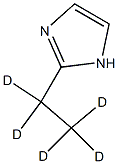 2-(Ethyl-d5)-imidazole结构式