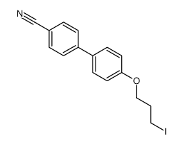4'-(3-Iodopropoxy)-4-biphenylcarbonitrile Structure