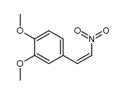 3,4-Dimethoxy-w-nitrostyren结构式