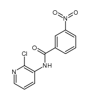 N-(2-Chloro-pyridin-3-yl)-3-nitro-benzamide结构式