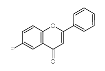 6-氟黄酮结构式
