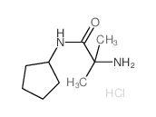 2-Amino-N-cyclopentyl-2-methylpropanamide hydrochloride图片