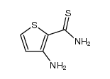 3-aminothiophene-2-thiocarboxamide Structure