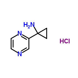1-(吡嗪-2-基)环丙胺盐酸盐图片