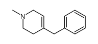 4-benzyl-1-methyl-1,2,3,6-tetrahydropyridine Structure
