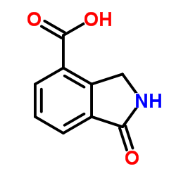 2,3-二氢-1-氧代-1H-异吲哚-4-羧酸结构式