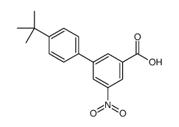 3-(4-tert-butylphenyl)-5-nitrobenzoic acid Structure