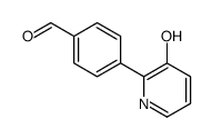 4-(3-hydroxypyridin-2-yl)benzaldehyde Structure