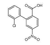 2-(2-chlorophenyl)-4-nitrobenzoic acid结构式