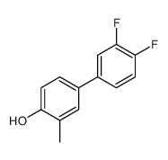 4-(3,4-difluorophenyl)-2-methylphenol结构式