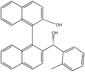 (S)-2-Hydroxy-2’-[(R)-hydroxy(o-tolyl)methyl]-[1,1’-binaphthalene] Structure