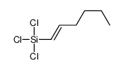 trichloro(hex-1-enyl)silane Structure