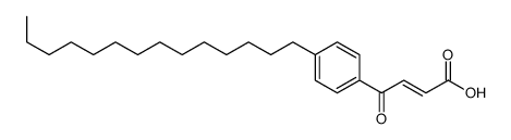 4-oxo-4-(4-tetradecylphenyl)but-2-enoic acid结构式
