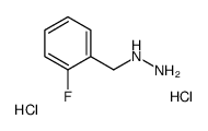 2-Fluorobenzylhydrazine dihydrochloride structure