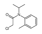 2-chloro-N-(2-methylphenyl)-N-propan-2-ylacetamide结构式