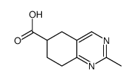 2-methyl-5,6,7,8-tetrahydroquinazoline-6-carboxylic acid structure