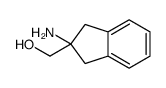 2-Amino-2-hydroxymethylindane structure