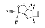 (4aR,6aR,6bS)-6a,6b-dihydrocyclobuta[4,5]cyclopenta[1,2-c][1,2]dioxole-3,3(4aH)-dicarbonitrile Structure