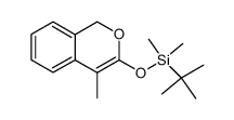 3-<(dimethyl-tert-butyl)siloxy>-4-methyl-(1H)-benzopyran结构式