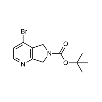 Tert-butyl4-bromo-5h,6h,7h-pyrrolo[3,4-b]pyridine-6-carboxylate picture