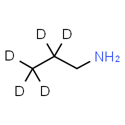 1-Propyl-d5-amine Structure