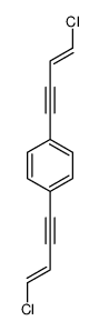 1,4-bis(4-chlorobut-3-en-1-ynyl)benzene Structure