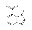 1-Methyl-7-nitro-1H-benzotriazole结构式