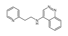 N-(2-pyridin-2-ylethyl)cinnolin-4-amine结构式