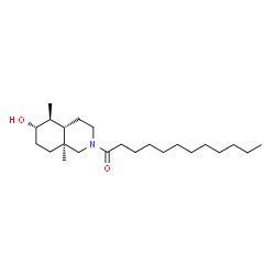 N-(1-oxododecyl)-4,10-dimethyl-8-azadecal-3-ol结构式