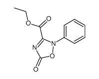 3-carbethoxy-2-phenyl-Δ3-1,2,4-oxadiazolin-5-one Structure