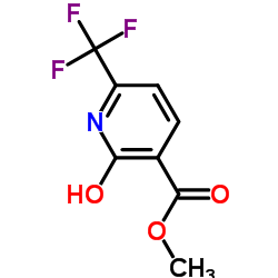 Methyl 2-oxo-6-(trifluoromethyl)-1,2-dihydropyridine-3-carboxylate structure