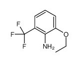Benzenamine, 2-ethoxy-6-(trifluoromethyl)- (9CI)结构式
