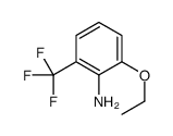 Benzenamine, 2-ethoxy-6-(trifluoromethyl)- (9CI) structure