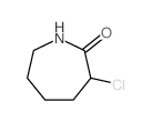 2H-Azepin-2-one,3-chlorohexahydro- Structure