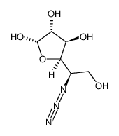 5-azido-5-deoxy-D-glucofuranose Structure