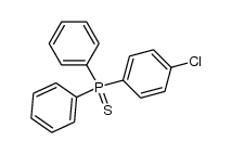 (4-chlorophenyl)diphenylphosphine sulfide Structure