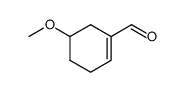 1-Cyclohexene-1-carboxaldehyde, 5-methoxy- (9CI)结构式