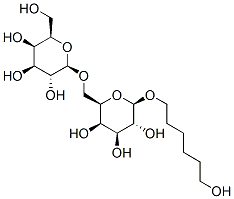 .beta.-D-Galactopyranoside, 6-hydroxyhexyl 6-O-.beta.-D-galactopyranosyl- picture