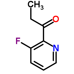 1-(3-Fluoro-2-pyridinyl)-1-propanone结构式