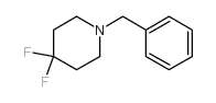 1-苄基-4,4-二氟哌结构式