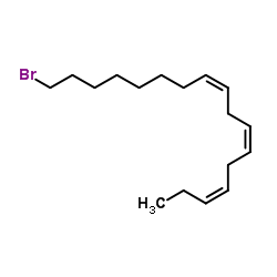 (Z,Z,Z)-17-Bromo-3,6,9-Heptadecatriene Structure