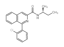 (s)-n-desmethyl pk 11195结构式