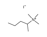 trimethyl-(1-methyl-butyl)-ammonium, iodide Structure