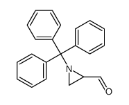1-tritylaziridine-2-carbaldehyde Structure