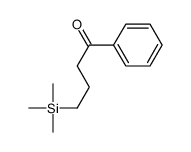 1-Phenyl-4-(trimethylsilyl)-1-butanone structure
