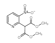 2-(3-硝基-2-吡啶)丙二酸二甲酯结构式