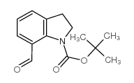 N-BOC-吲哚啉-7-甲醛图片