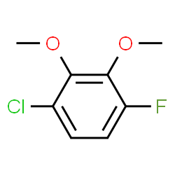 1-Chloro-2,3-dimethoxy-4-fluorobenzene structure